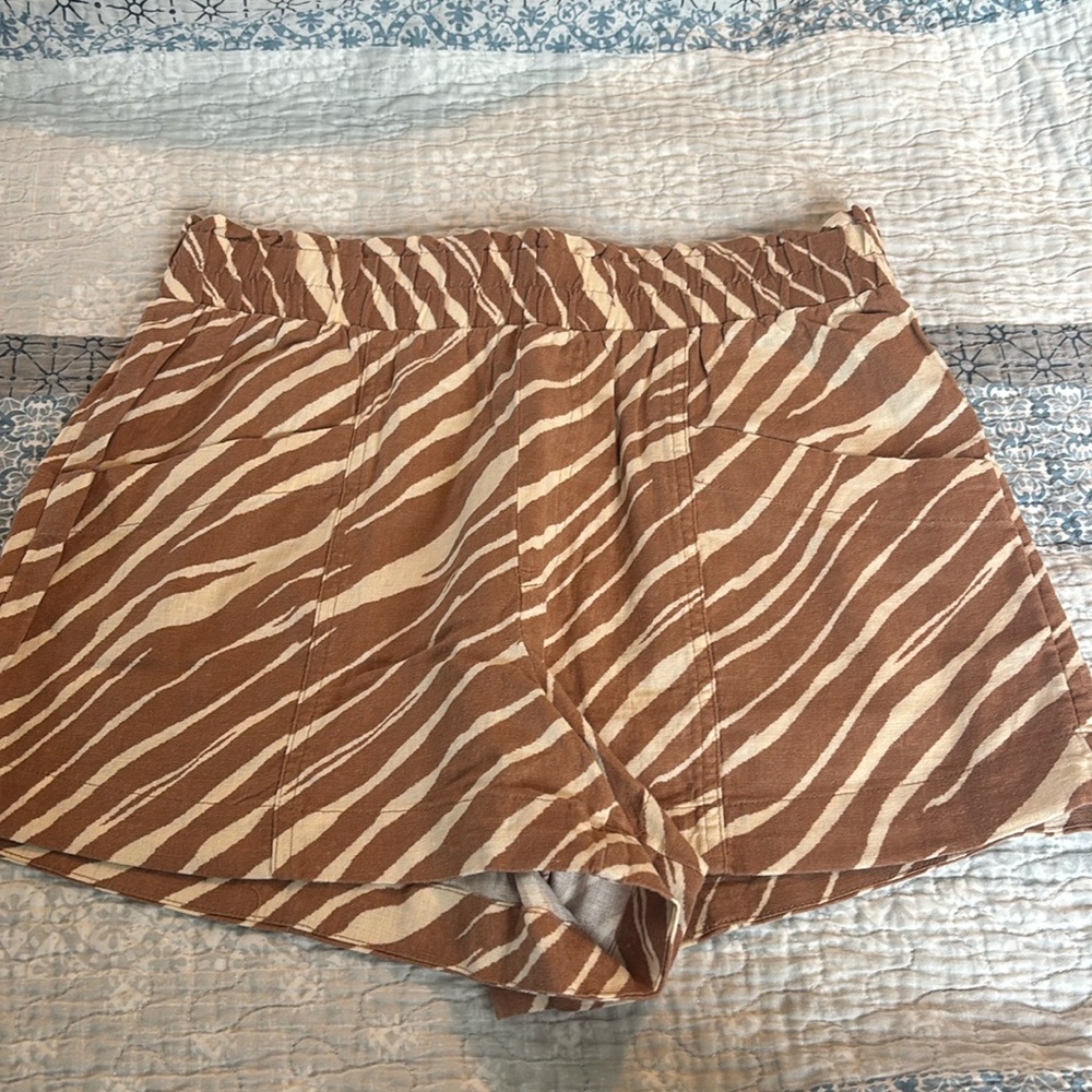 A New Day linen shorts size S